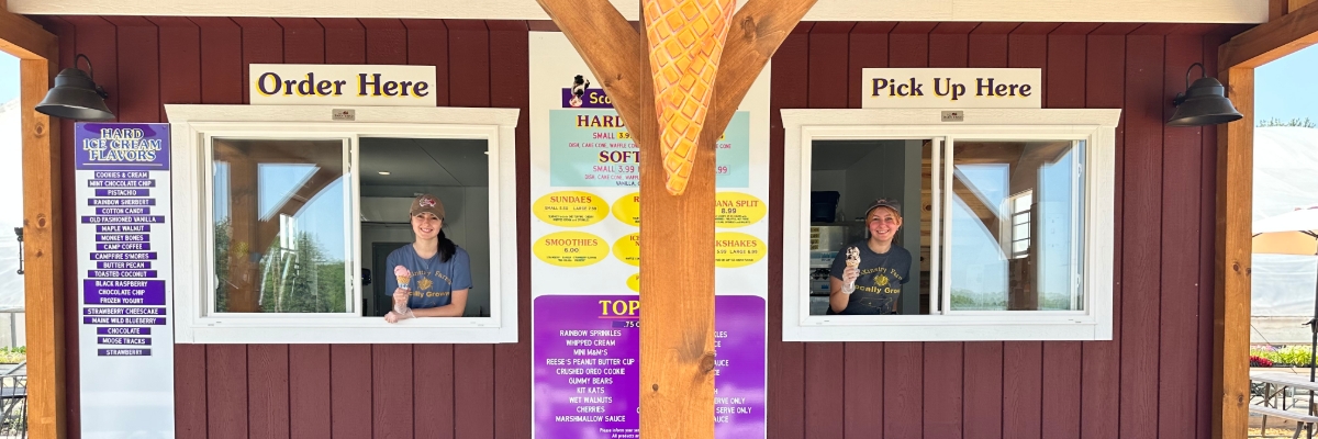 Ice Cream Open on 5/2!